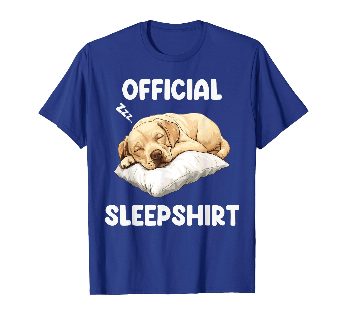 Official Labrador Sleepshirt Funny Lab Dog Lover Sleepwear T-Shirt