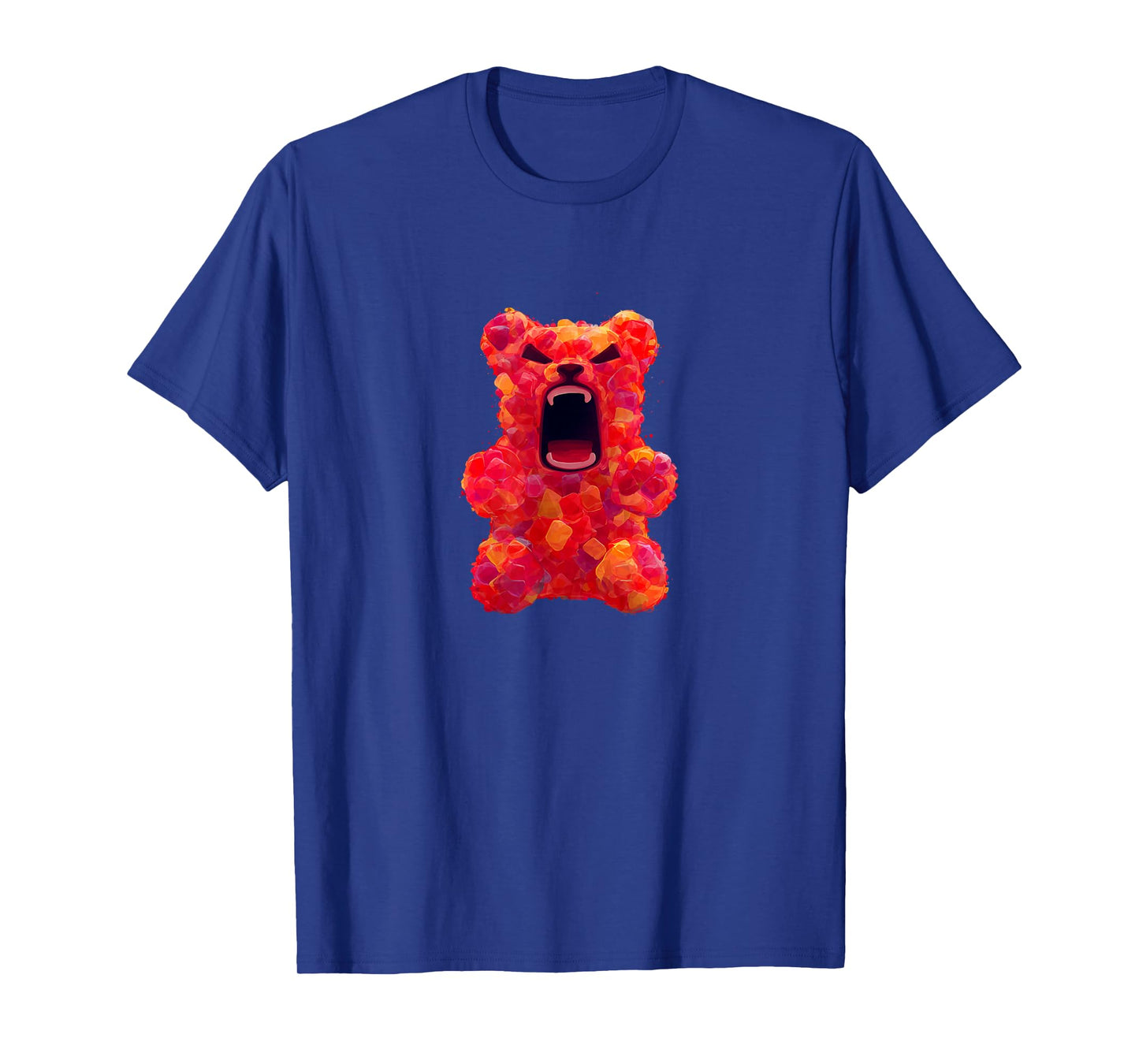 Red Angry Gummy Bear Look T-Shirt
