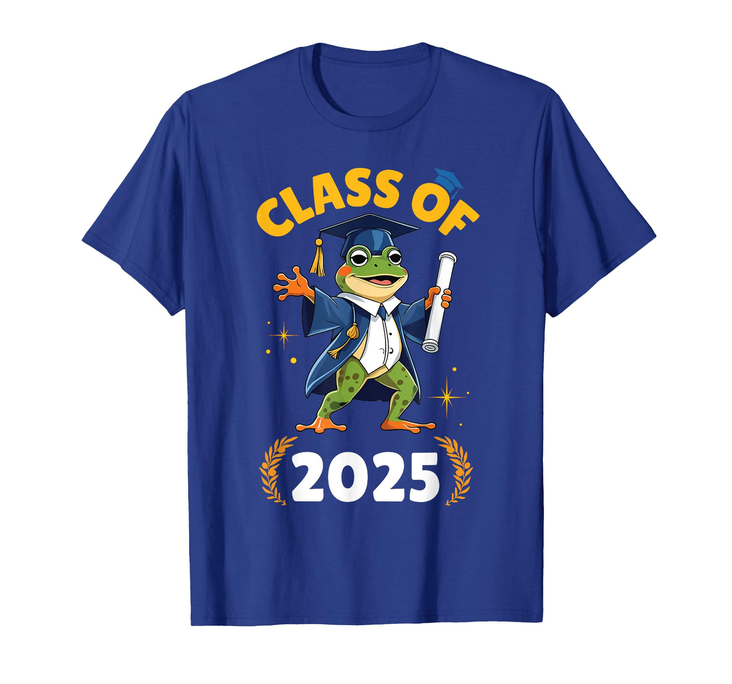 Frog Senior Class Of 2025 Graduate School College University T-Shirt