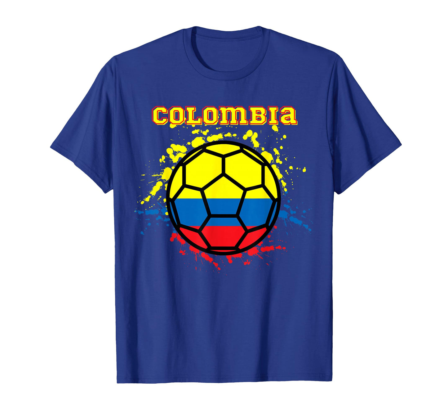 Colombia Soccer Colombian Flag Futbol Fan Jersey T-Shirt