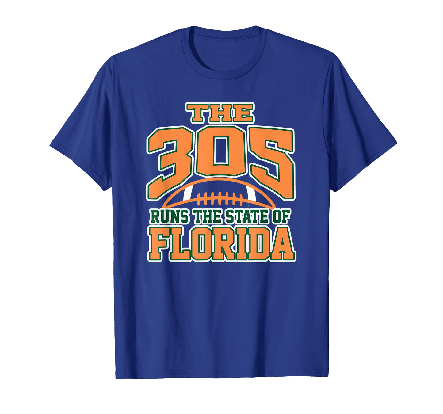 305 Runs Florida Miami Area Code Pride South Florida Vibes T-Shirt