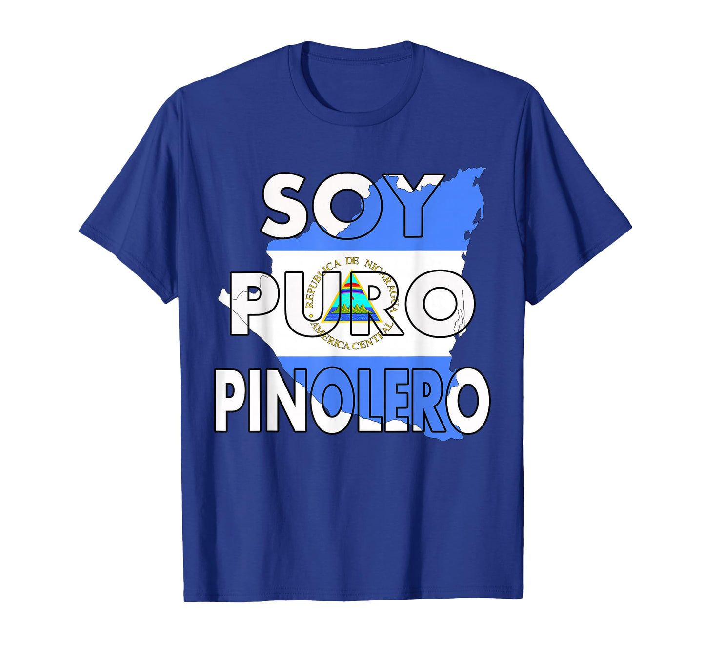 Playera Nicaragüense Puro Pinolero Nicaragua T-Shirt