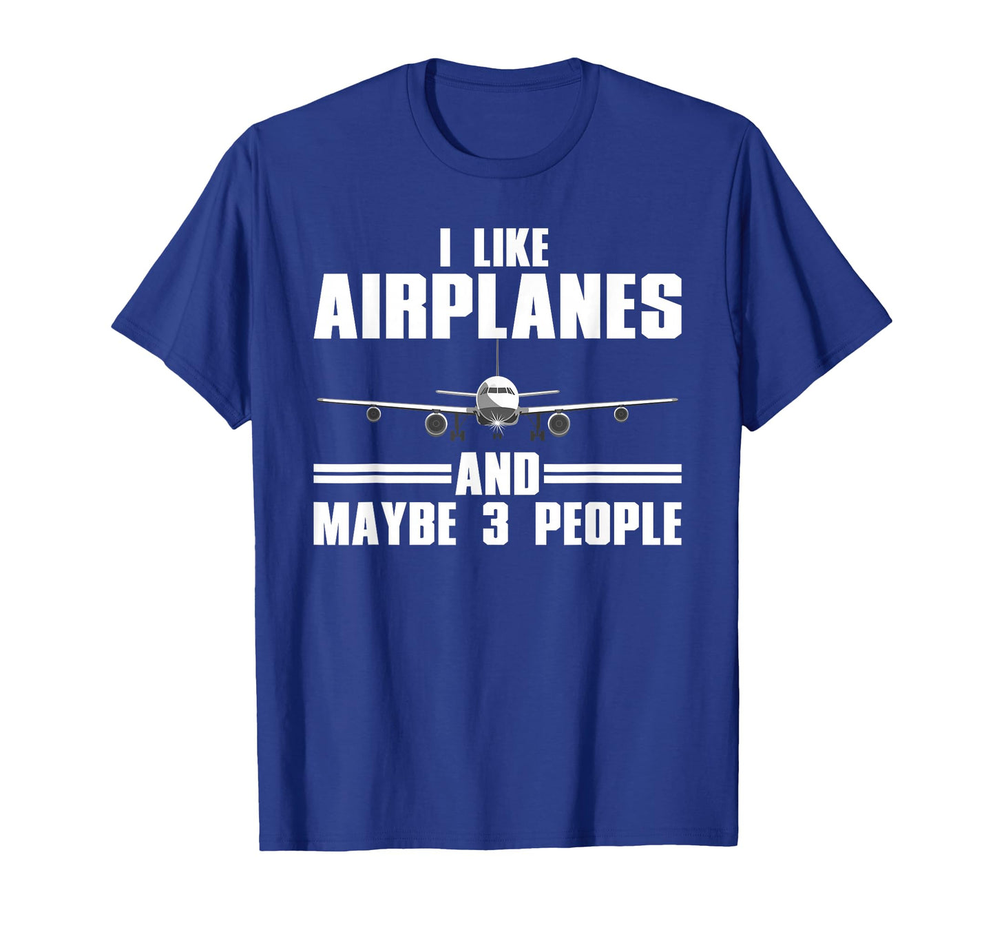 Funny Airplane Design for Men Women Aviation Aviator Pilot T-Shirt Small