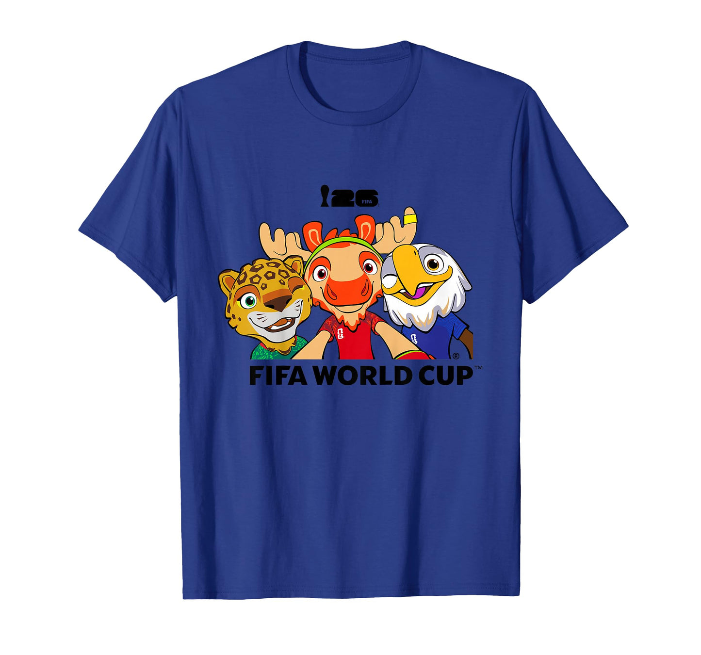 Kids FIFA World CUP26 Host Country Mascots Group T-Shirt