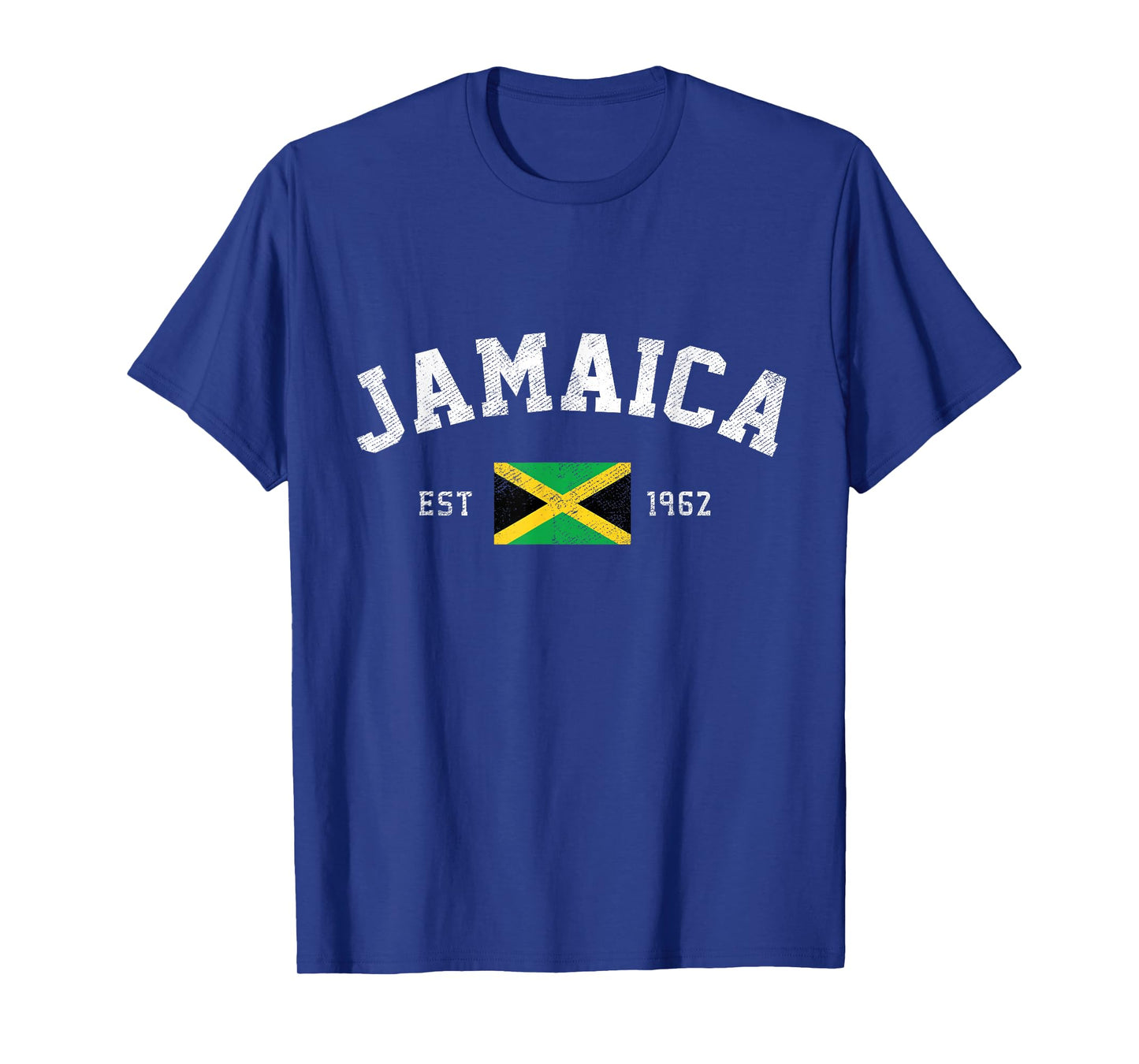 Jamaica Est. 1962 Jamaican Flag Independence Day T-Shirt
