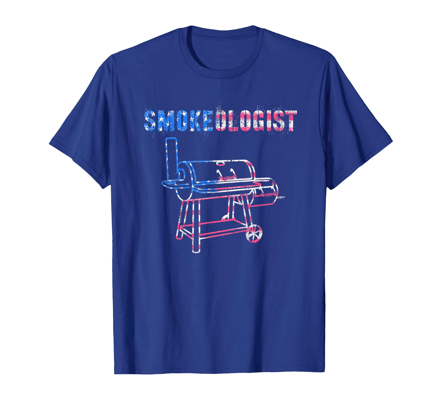 Sarcastic USA Grilling SMOKEOLOGIST Grill Smokeologist T-Shirt
