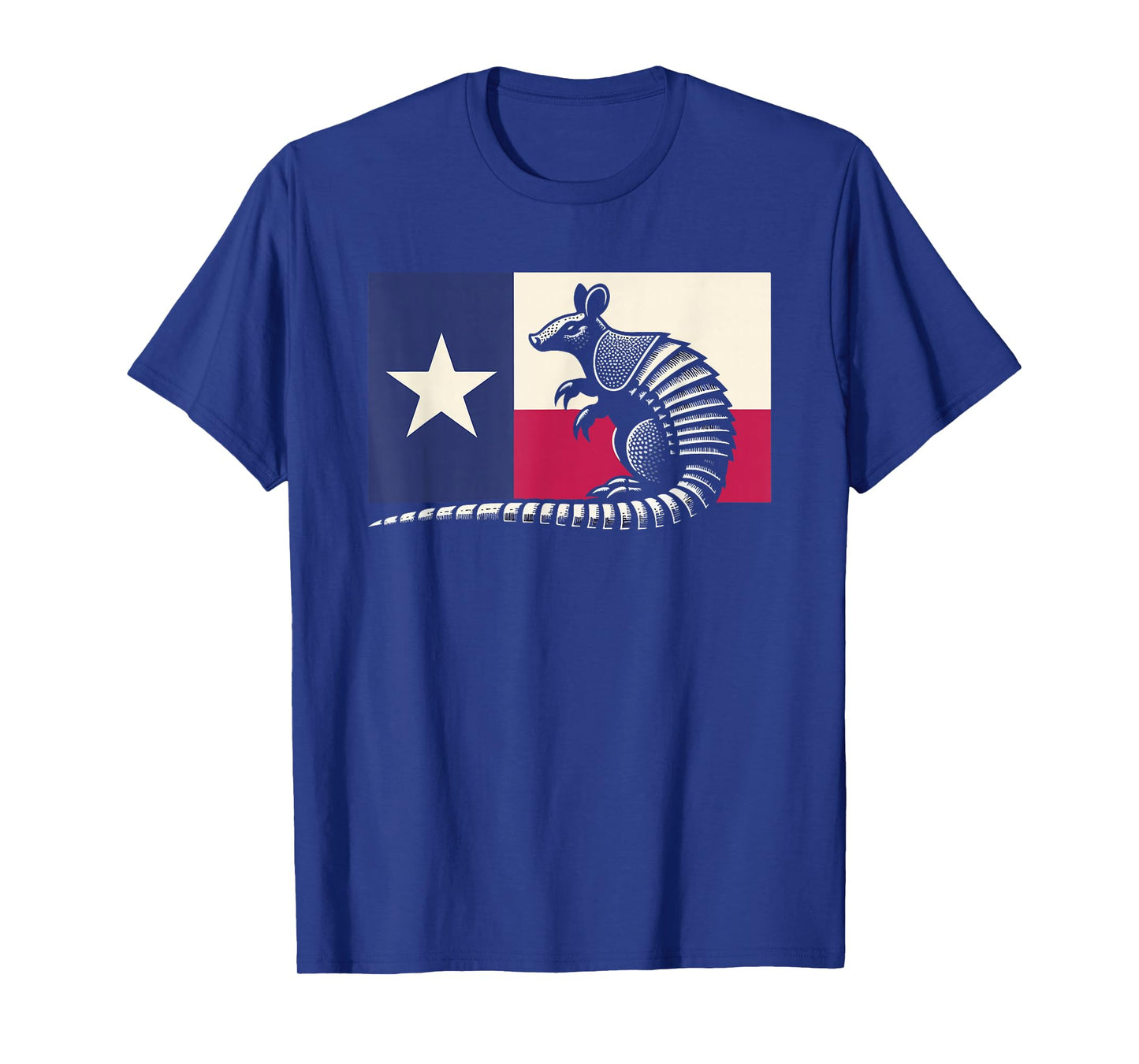 Armadillo Lover Country Texas Flag T-Shirt