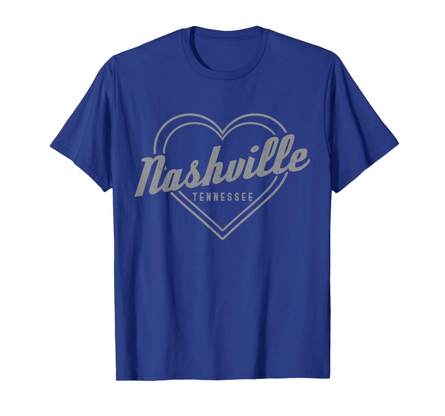 Nashville Tennessee Country Music City Heart Gift Vintage T-Shirt
