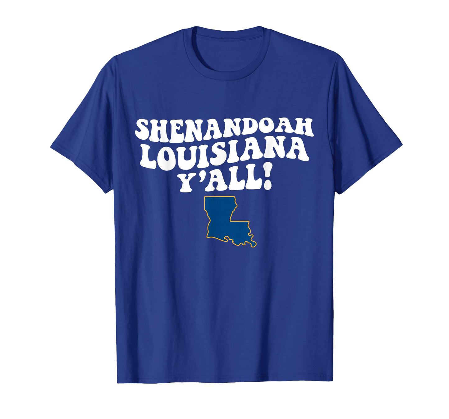 Shenandoah Louisiana Y'all LA Southern Accent Vacation T-Shirt