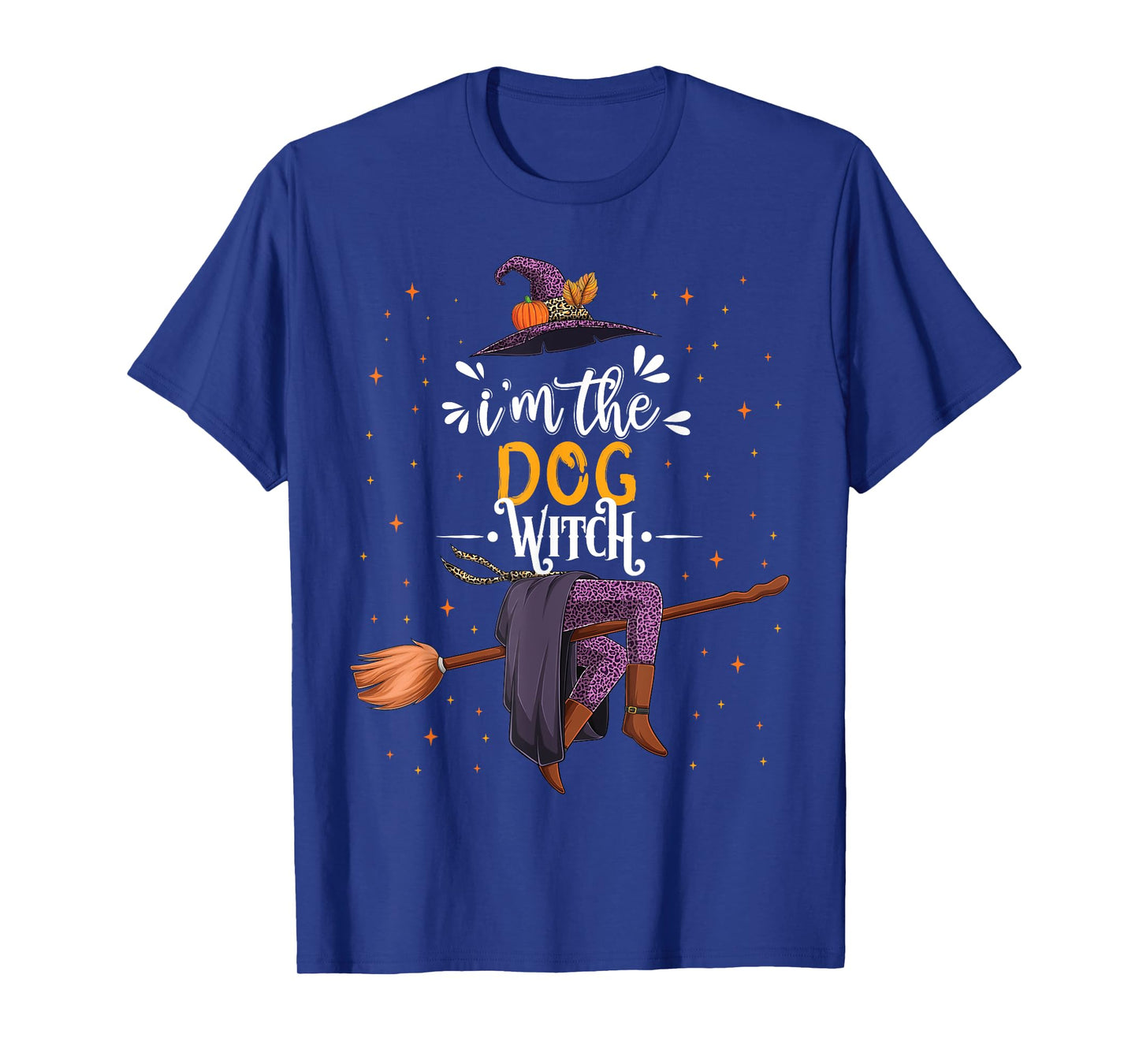 im the Dog Witch Halloween Matching Group Costume T-Shirt for Men Women Kids