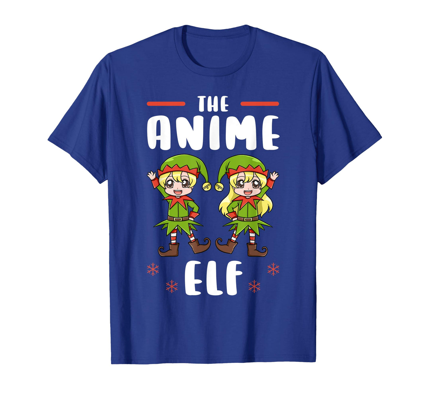 Christmas Anime Elf Kawaii Otaku Japanese Manga Lover T-Shirt