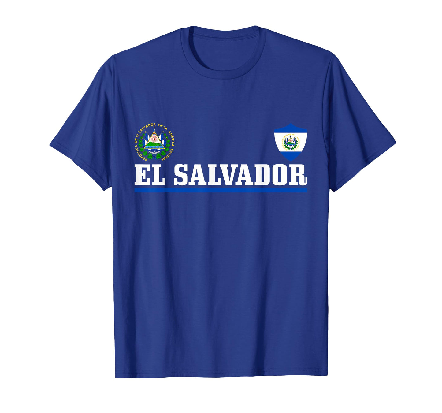 El Salvador Pride Salvadoran Flag T-Shirt