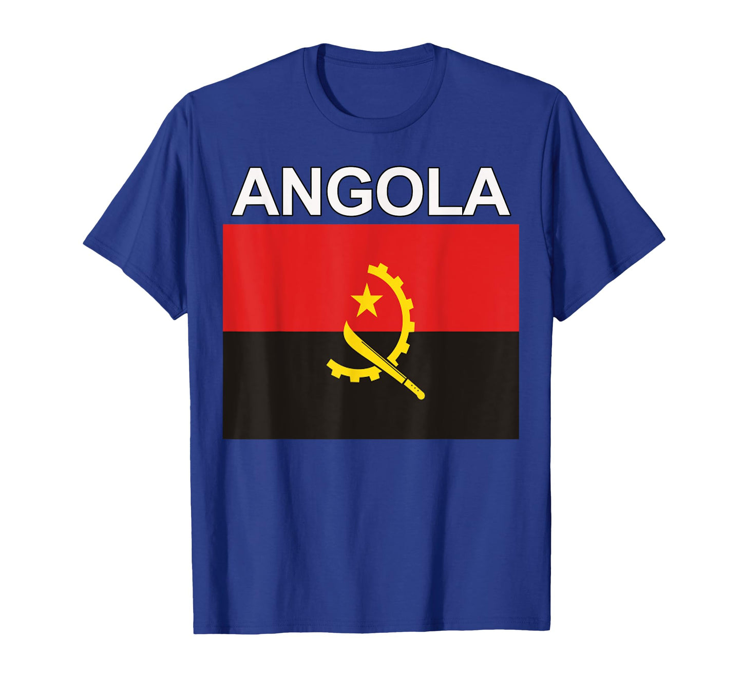 Angola Pride Angolan Flag Heritage T-shirt T-Shirt