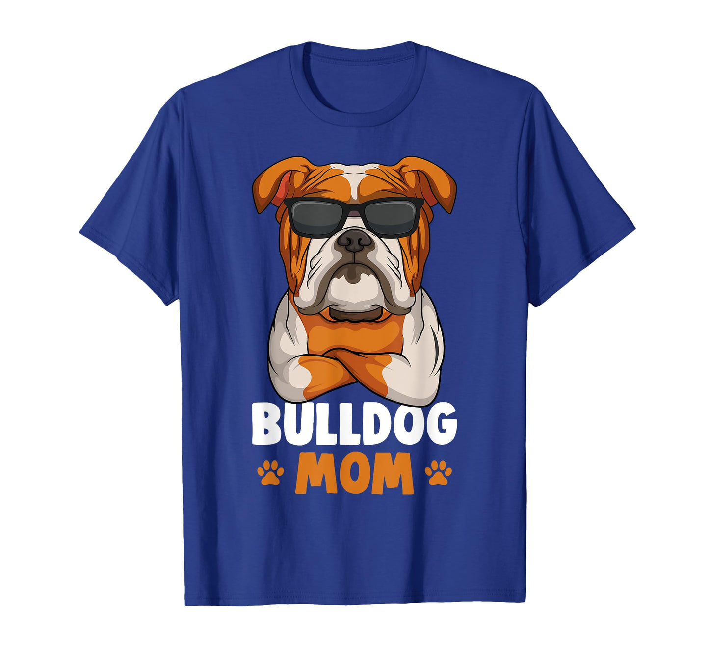 English Bulldog Mom Dog T-Shirt for Men Women Kids