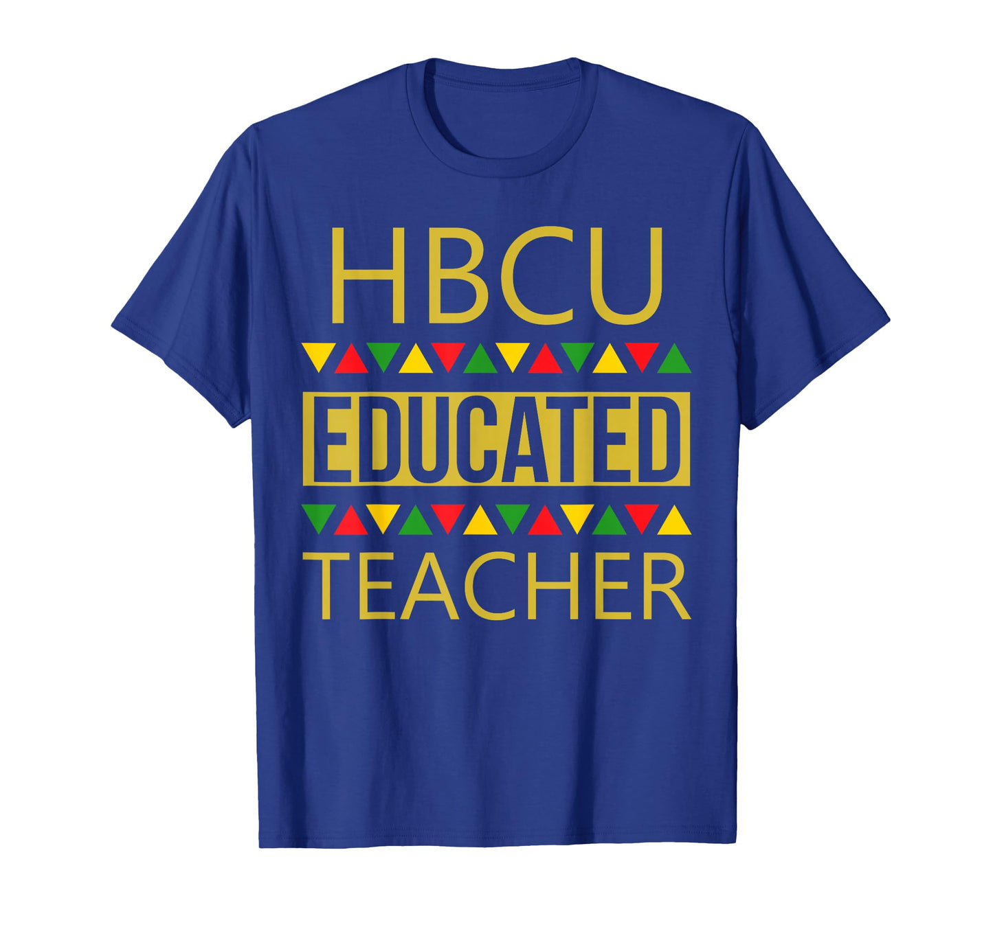 GiftsByBesta HBCU Educated Teacher Shirt T-Shirt - Unisex Adults - Black - Small - Short Sleeve - Modern - HBCU Shirt