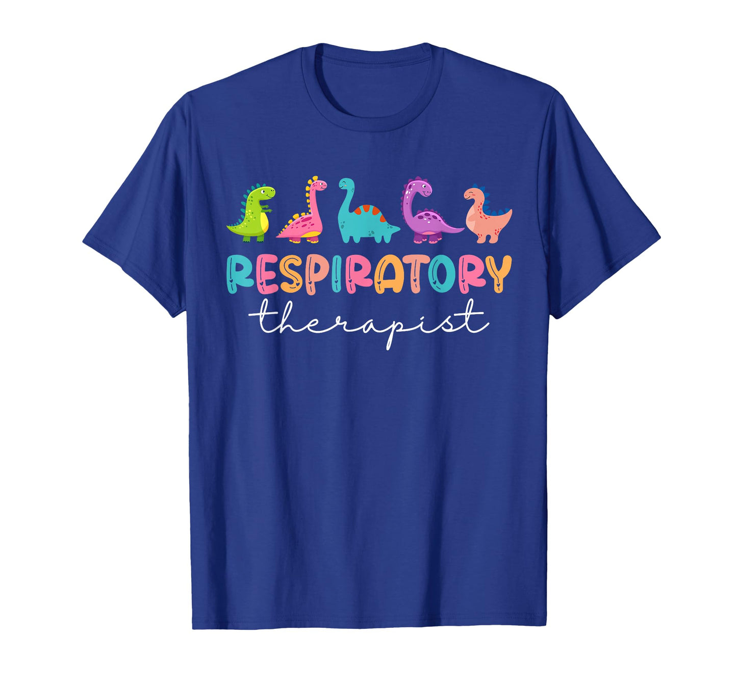 Pediatric Respiratory Therapy RT Therapist RT Dinosaurs T-Shirt