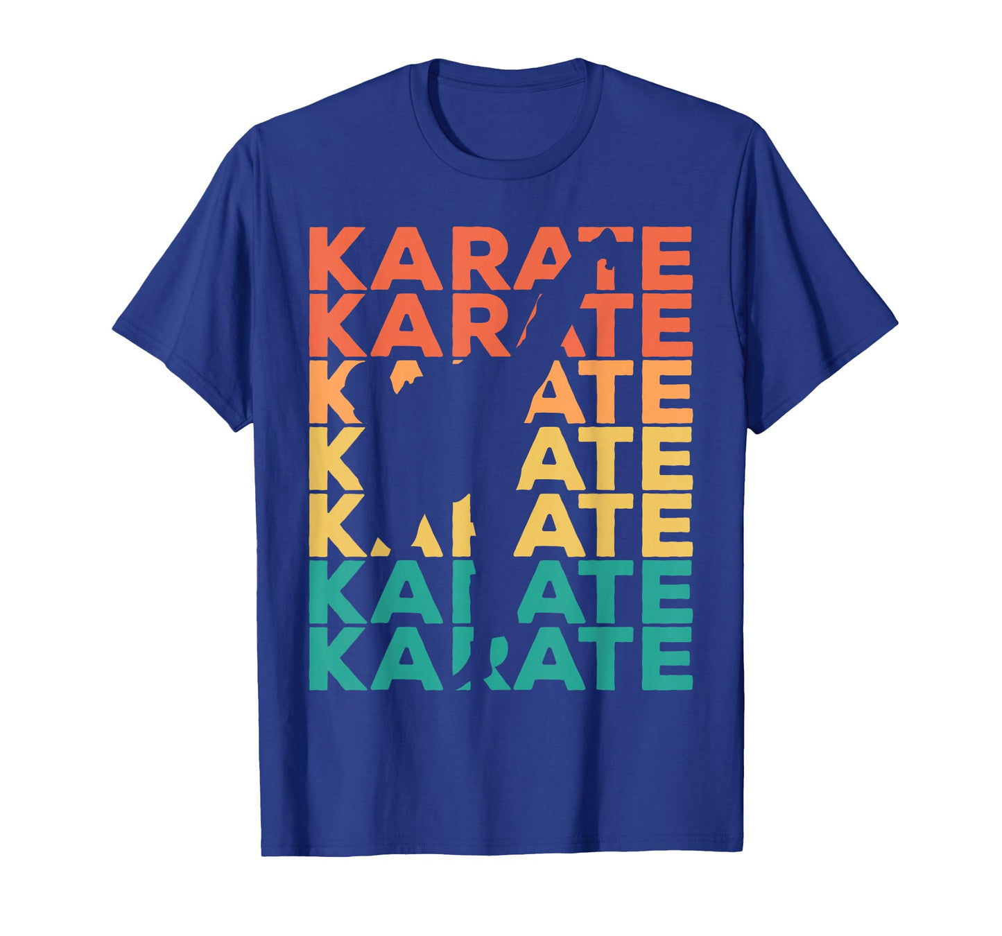 Retro Vintage Karate Gift for Karateka T-Shirt Small