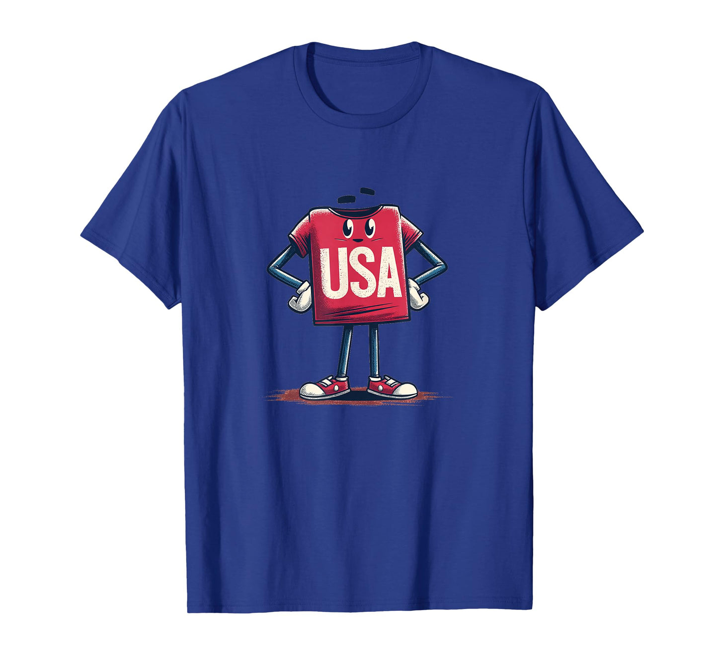 Nice Red Patriotic Clothe Costume for T-Shirt