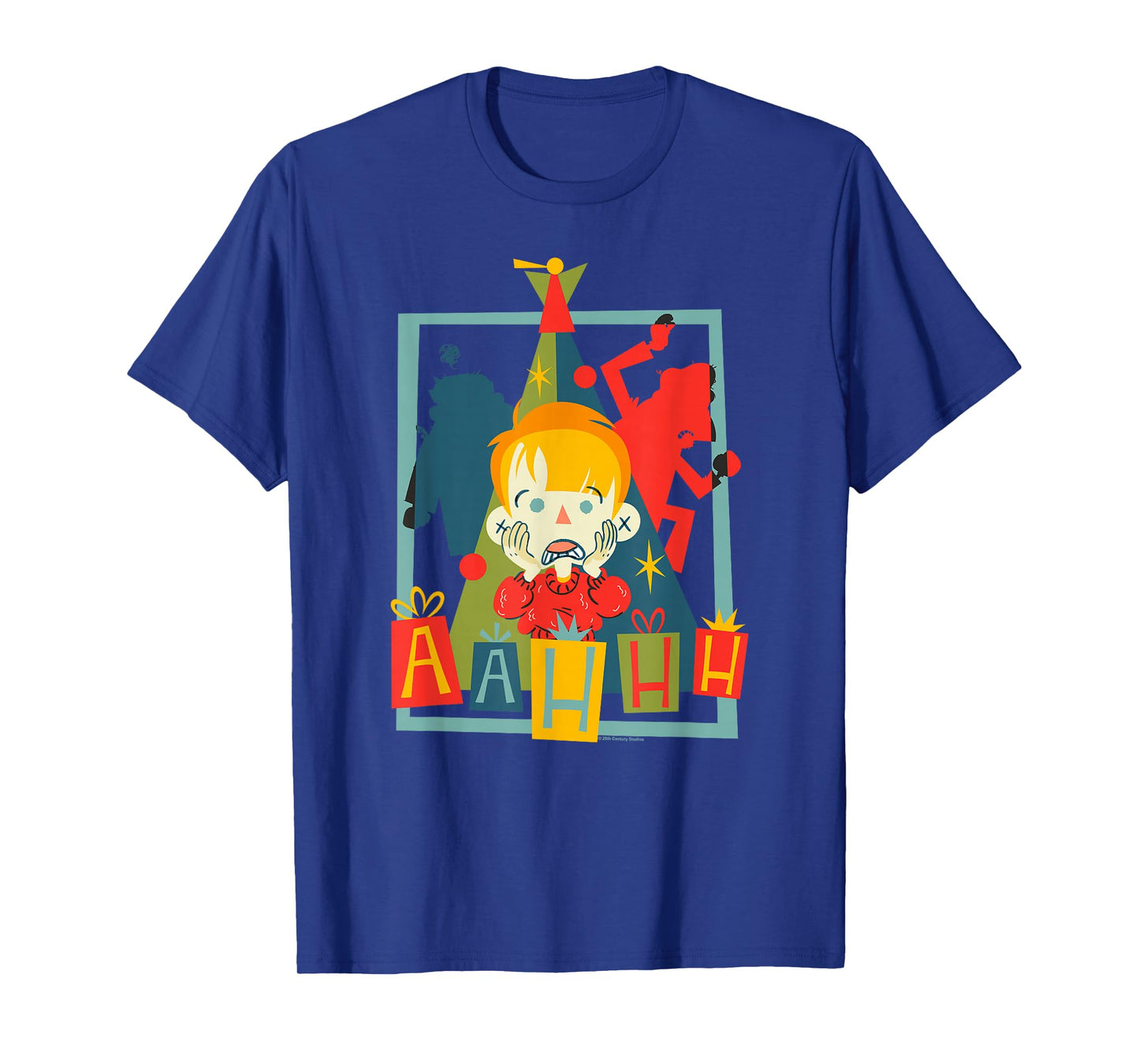 Home Alone Christmas Kevin McCallister Screaming Poster T-Shirt