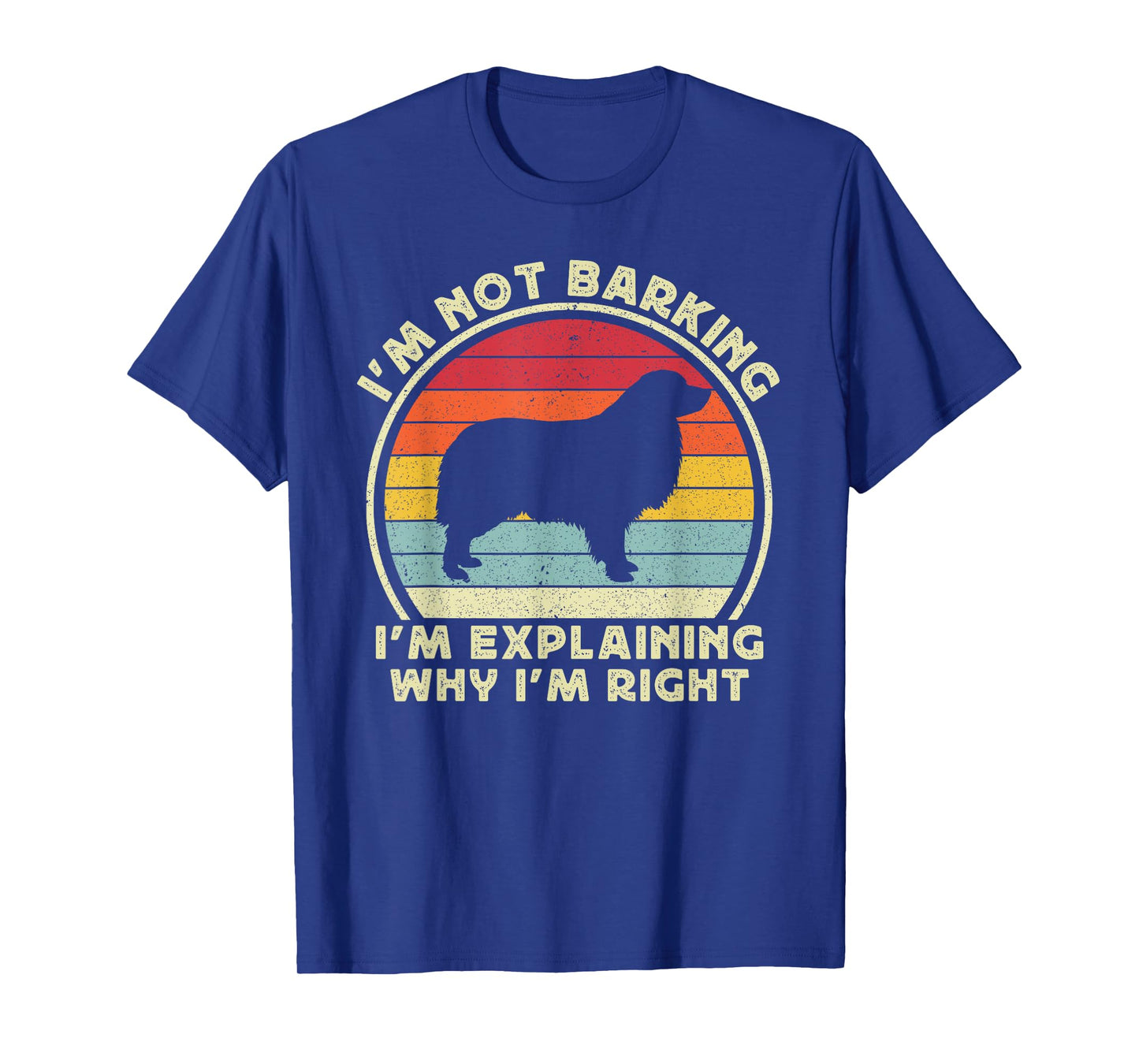 Funny Aussie Dog Red Blue Merle Australian Shepherd Dad Mom T-Shirt