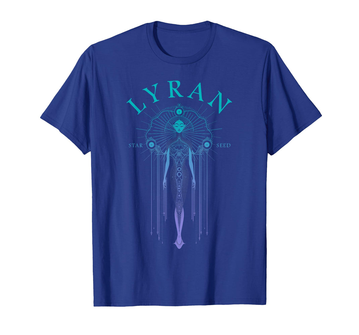 Lyran Starseed Feline Energy Being T-Shirt