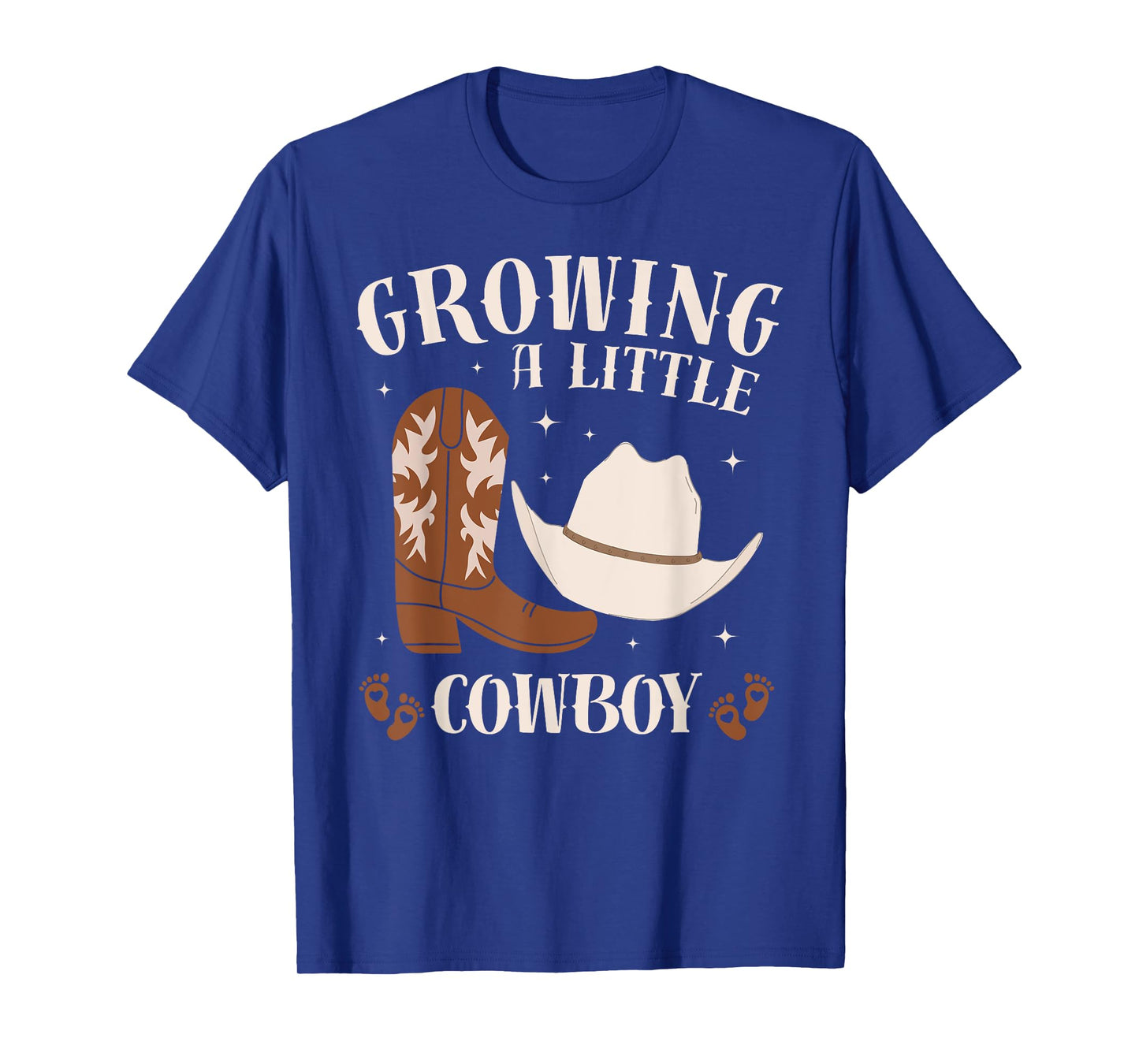 Growing a Little Cowboy Pregnancy Announcement Western T-Shirt