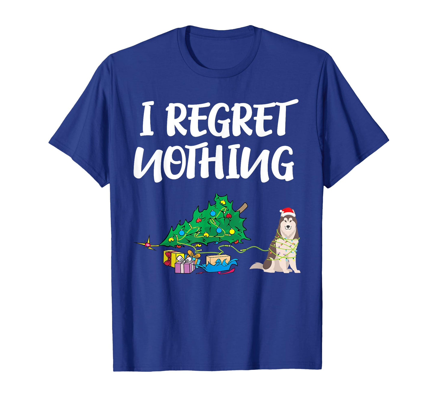 Funny Husky Dog Christmas Shirt | Puppy Pet Husky T-Shirt for Men Women Kids