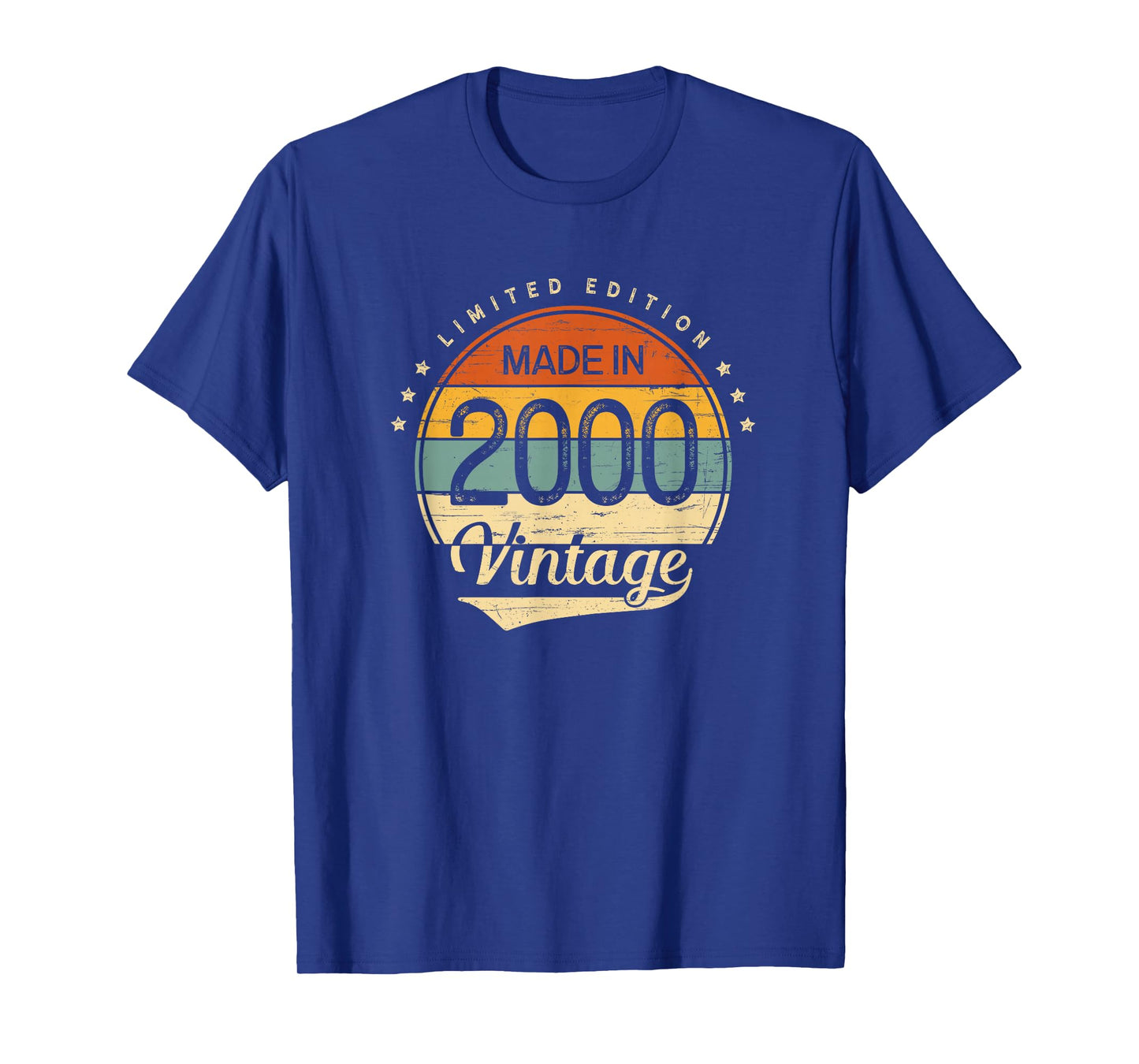 Classic Vintage 2000 Limited Edition 25th Birthday Men Women T-Shirt
