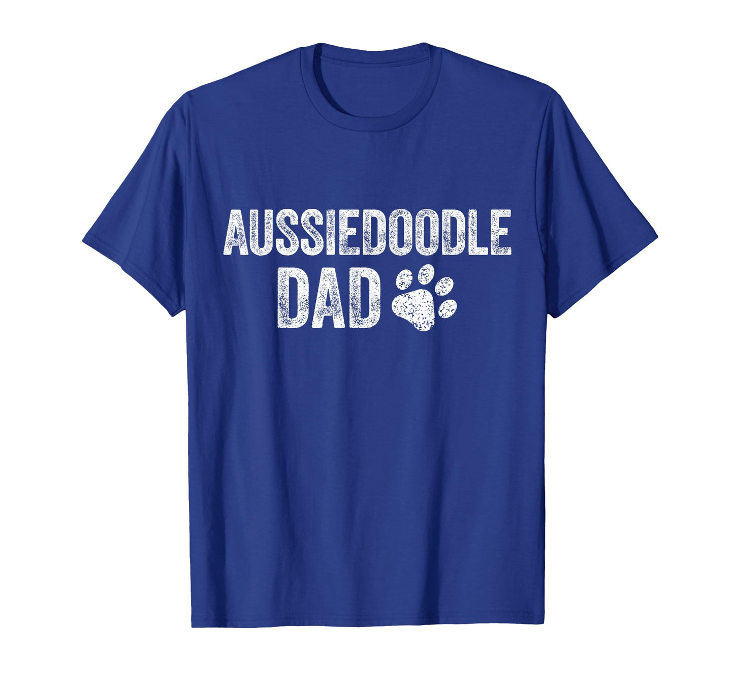 Retro Aussiedoodle Dad Papa Father's Day Aussie Doodle Lover T-Shirt