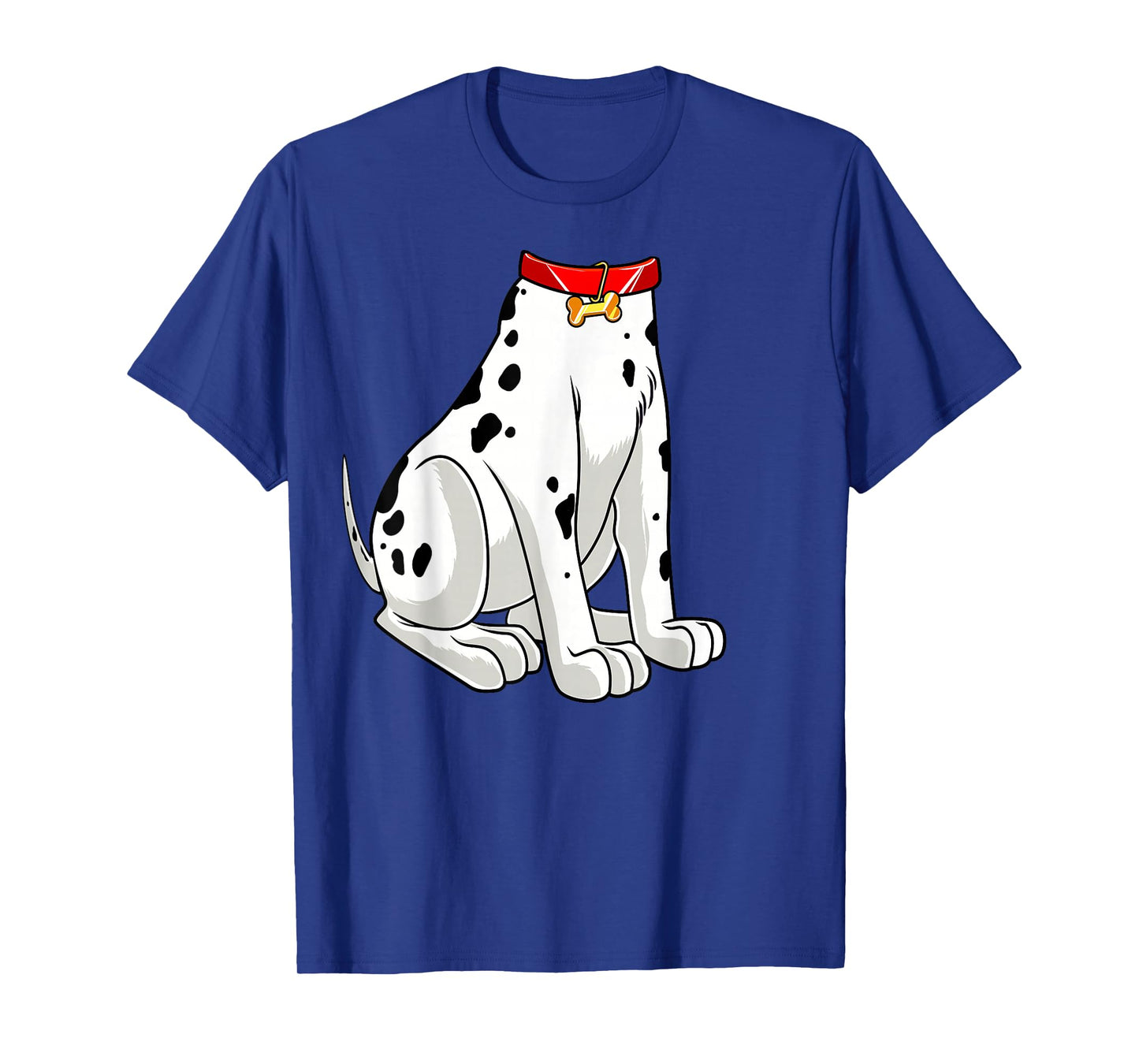 Dalmatian Costume Halloween Dog Print Men Women Kids T-Shirt Small