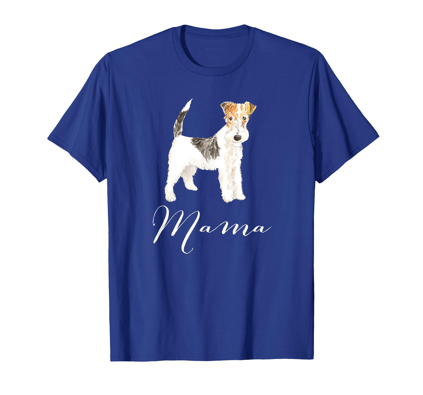 Wire Haired Fox Terrier Dog Mama Tee Shirt Dog Mom T-shirt Men Women Kids T-Shirt
