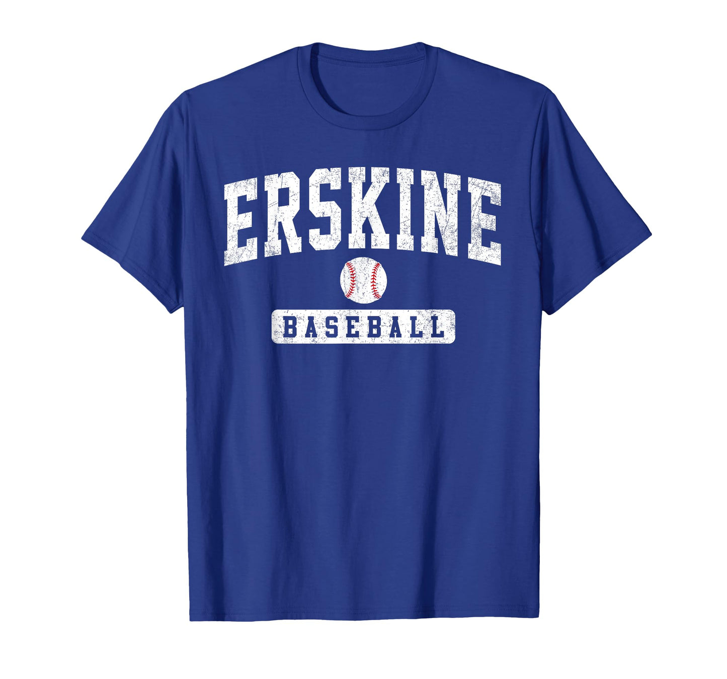 ERSKINE College Baseball Arch Vintage Design for Men Women T-Shirt