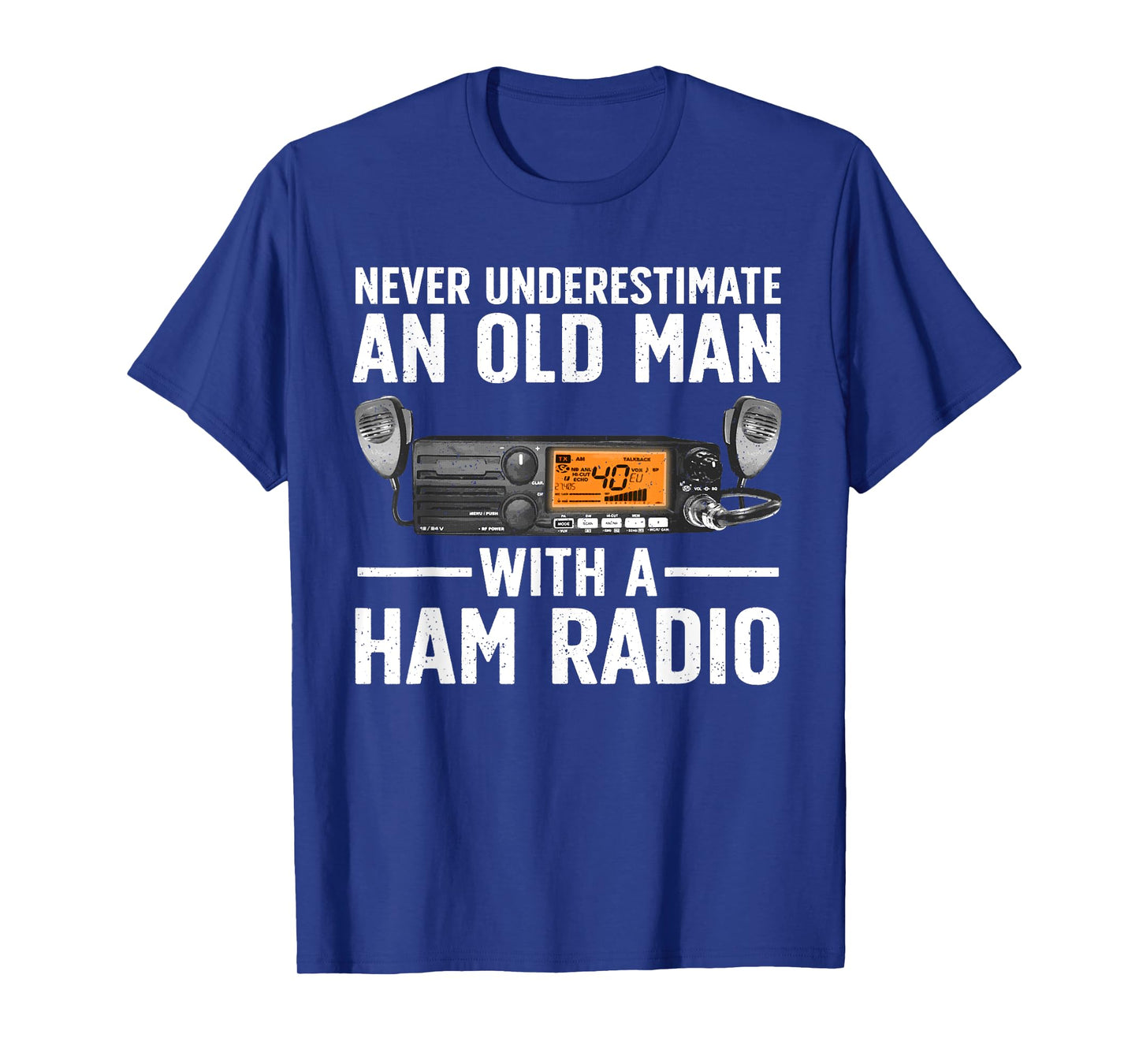 Ham Radio Art For Grandpa Men Amateur Radio Ham Operator T-Shirt