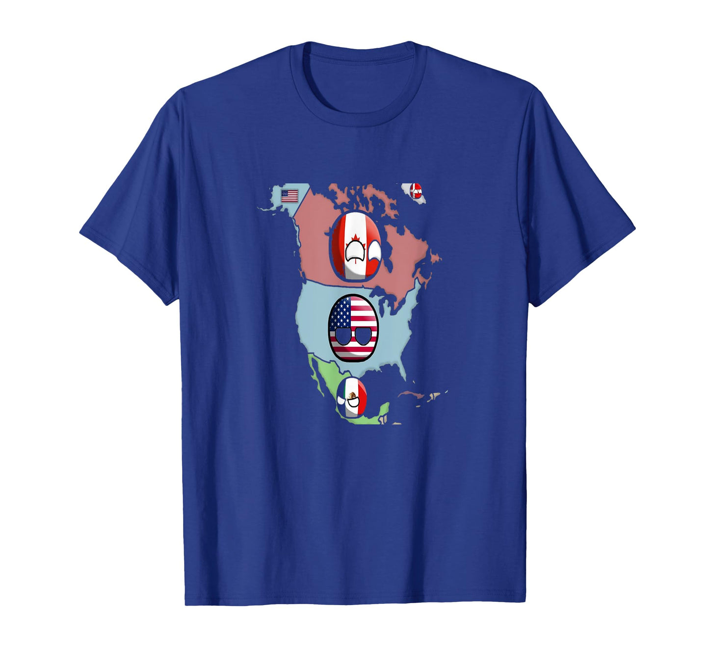 Countryballs north america countries T-Shirt