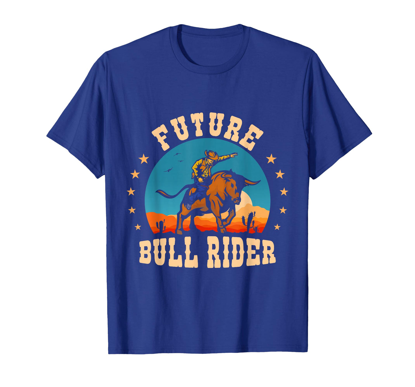 Future Bull Rider Mechanical Bull Riding Kids Youth Rodeo T-Shirt