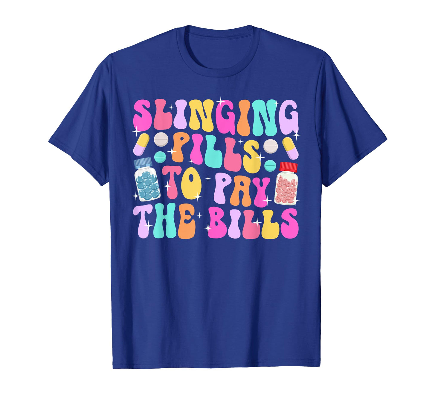 Pharmacy Tech Pharm Tech Groovy Pharm Technician T-Shirt