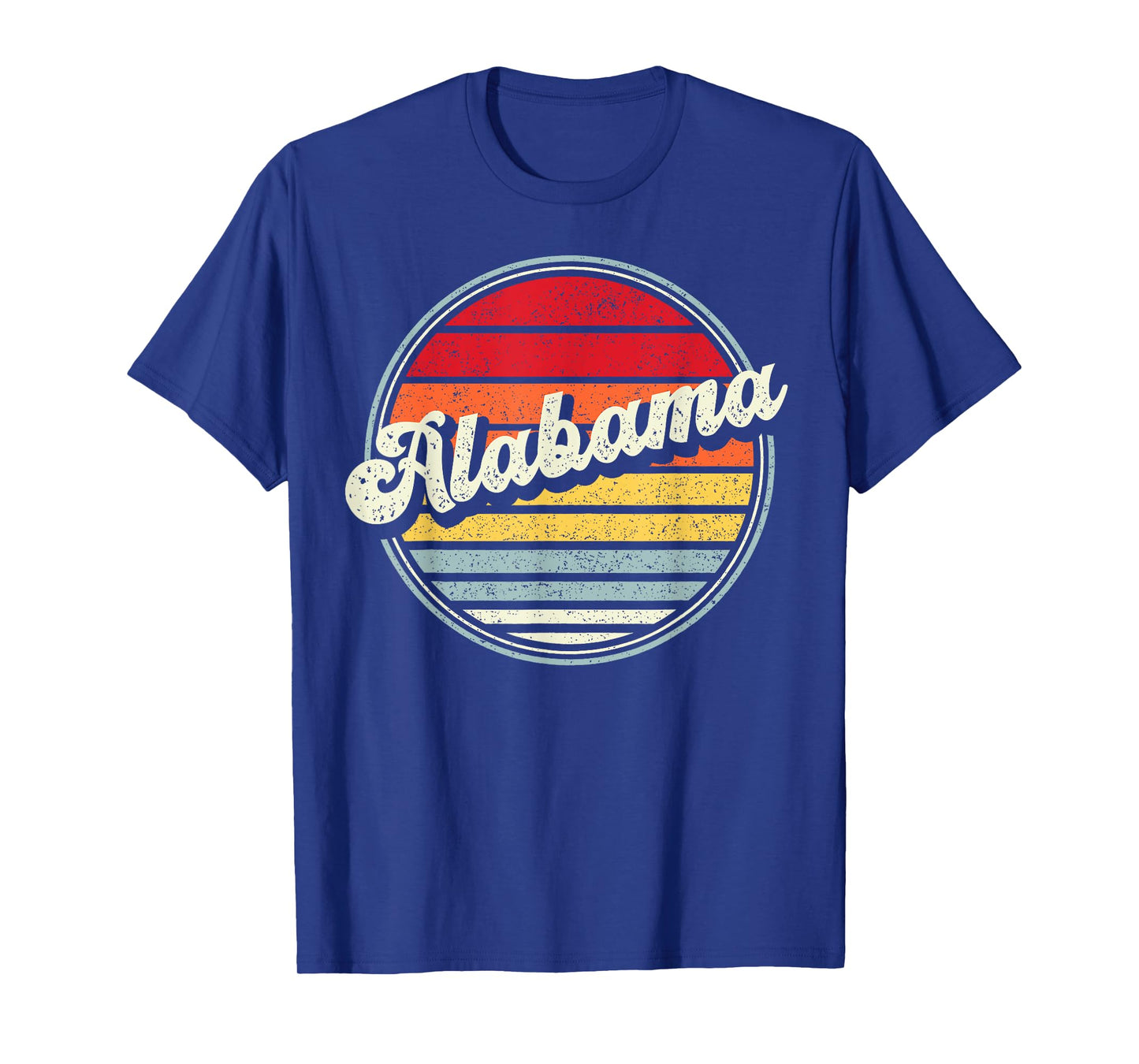 Retro Alabama Home State Cool 70s Style Sunset Men Women Kid T-Shirt