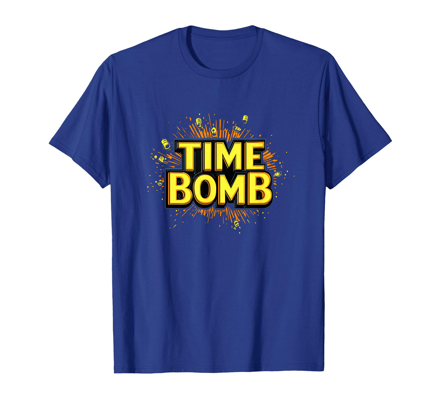 Vibrant Time Bomb Speech Emblem T-Shirt
