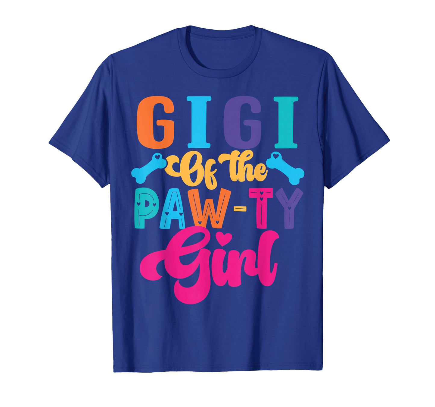 Gigi Of The Birthday Girl Dog Paw Family Matching Party T-Shirt