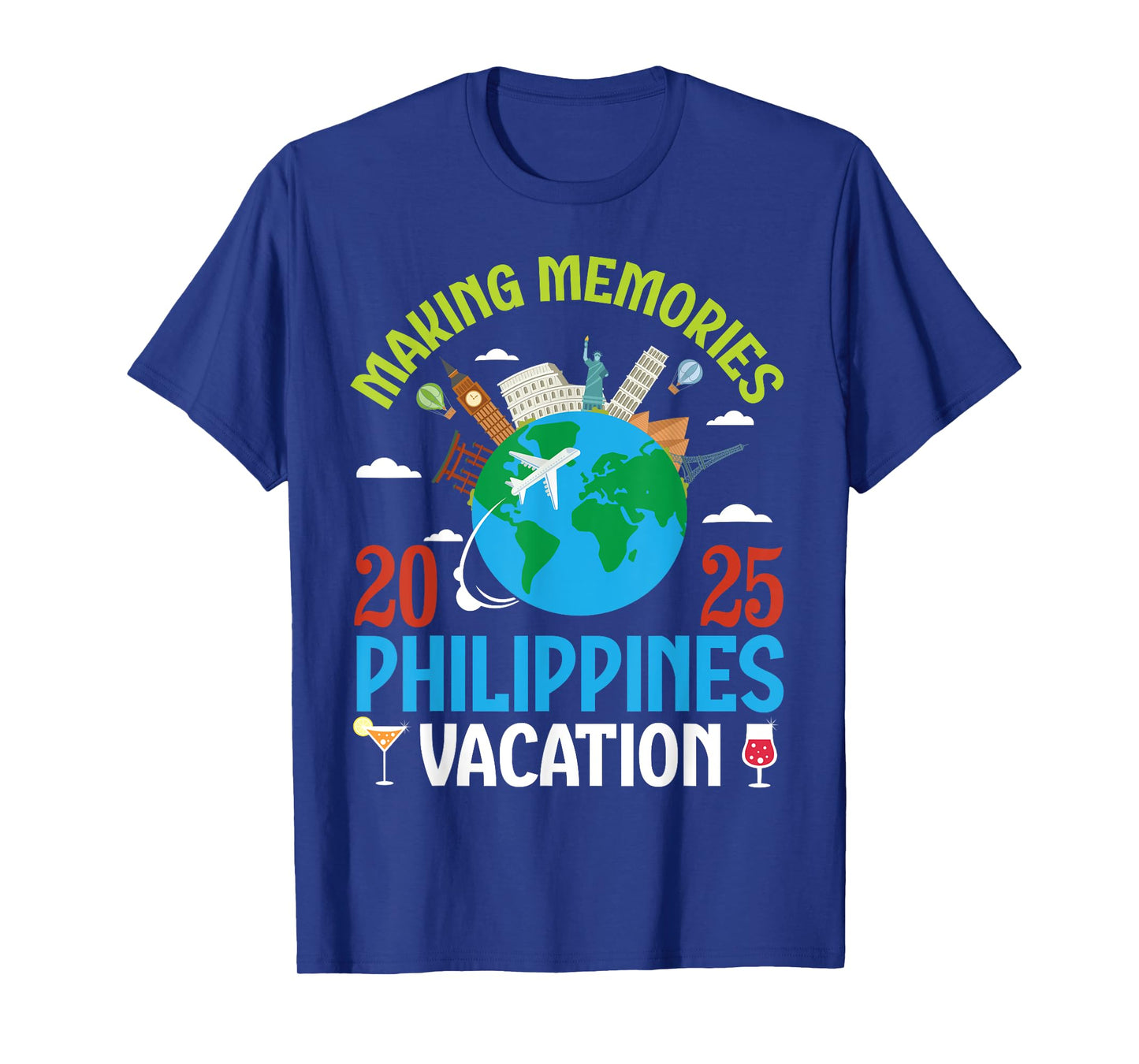 Making Memories In Philippines Vacation 2025 Travel Family T-Shirt