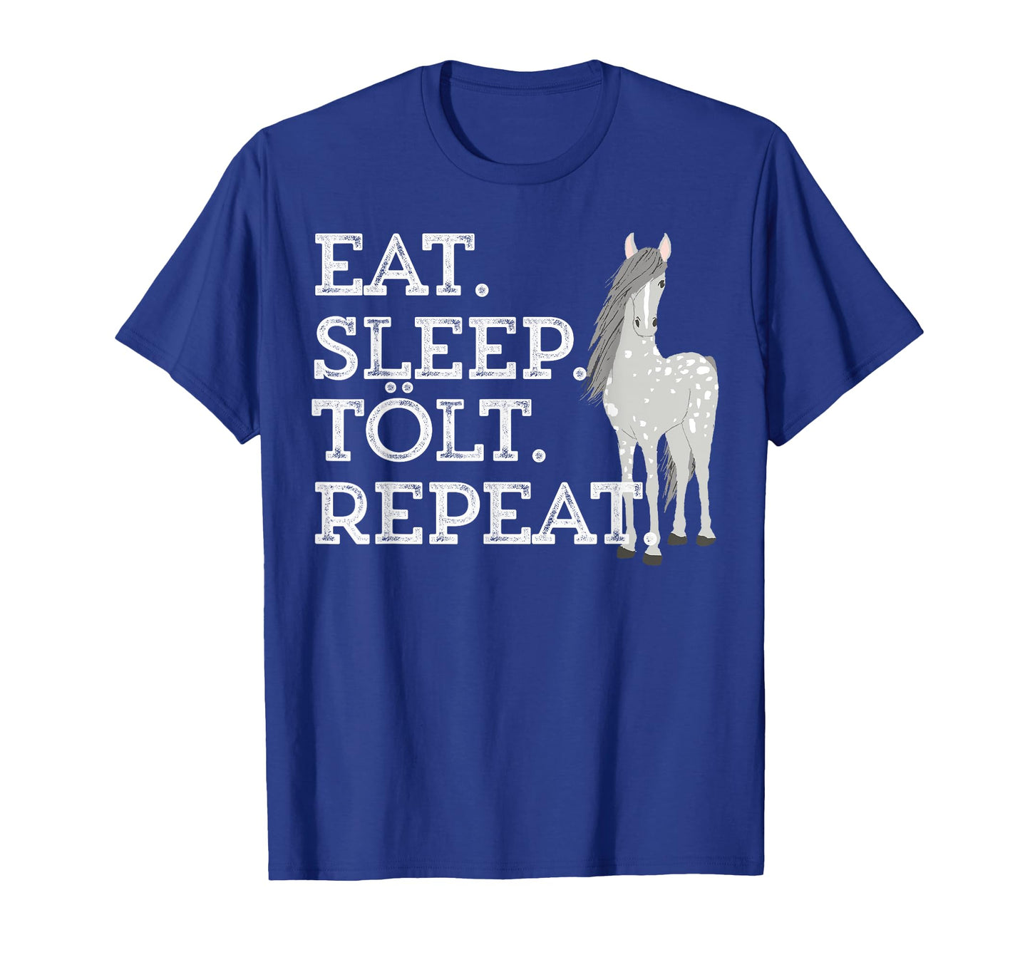 Icelandic Horse Saying Eat Sleep Tolt Toy Gift Women Girls T-Shirt