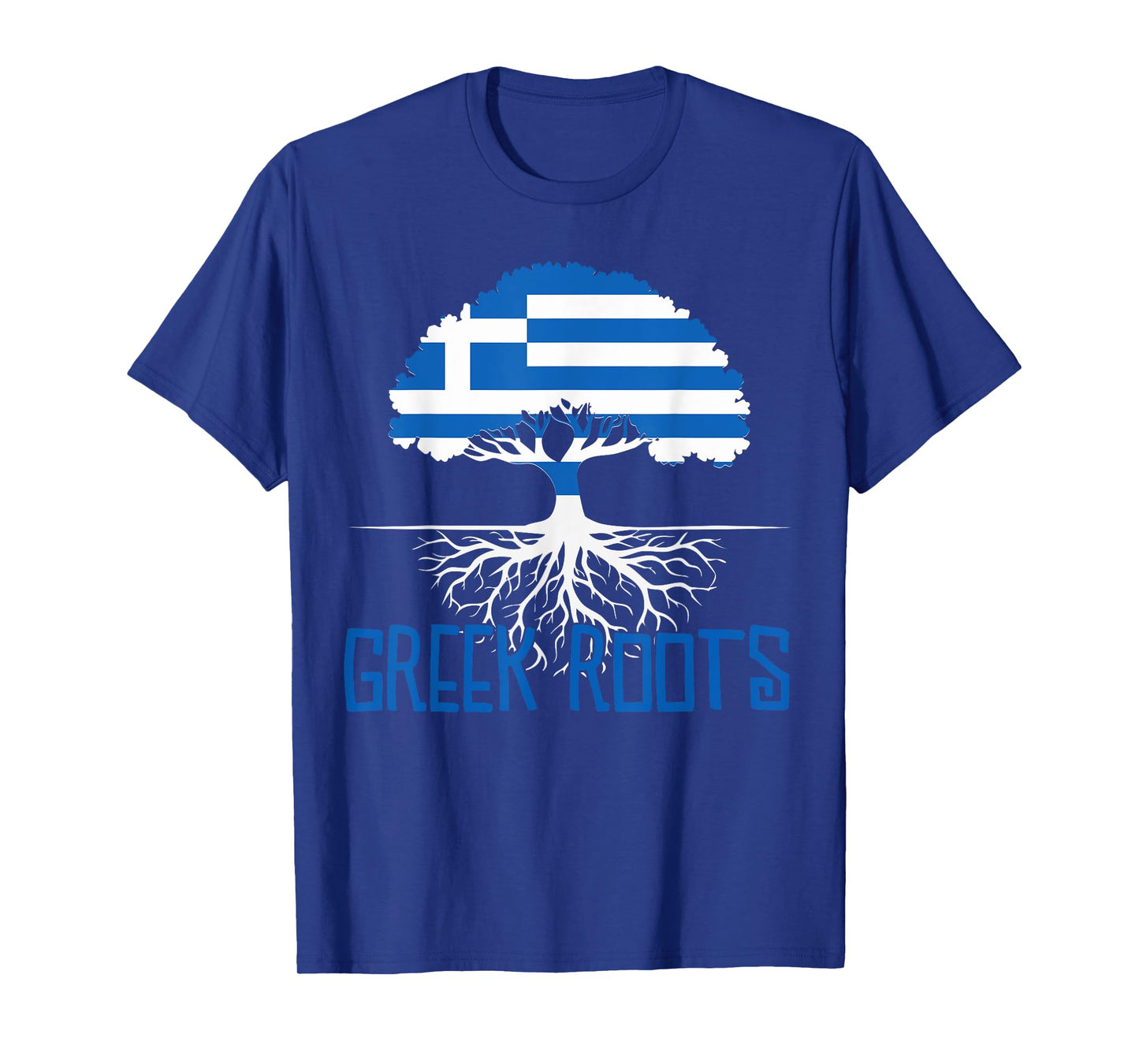 Greece Family Heritage Greek Roots Tree Greece Flag T-Shirt