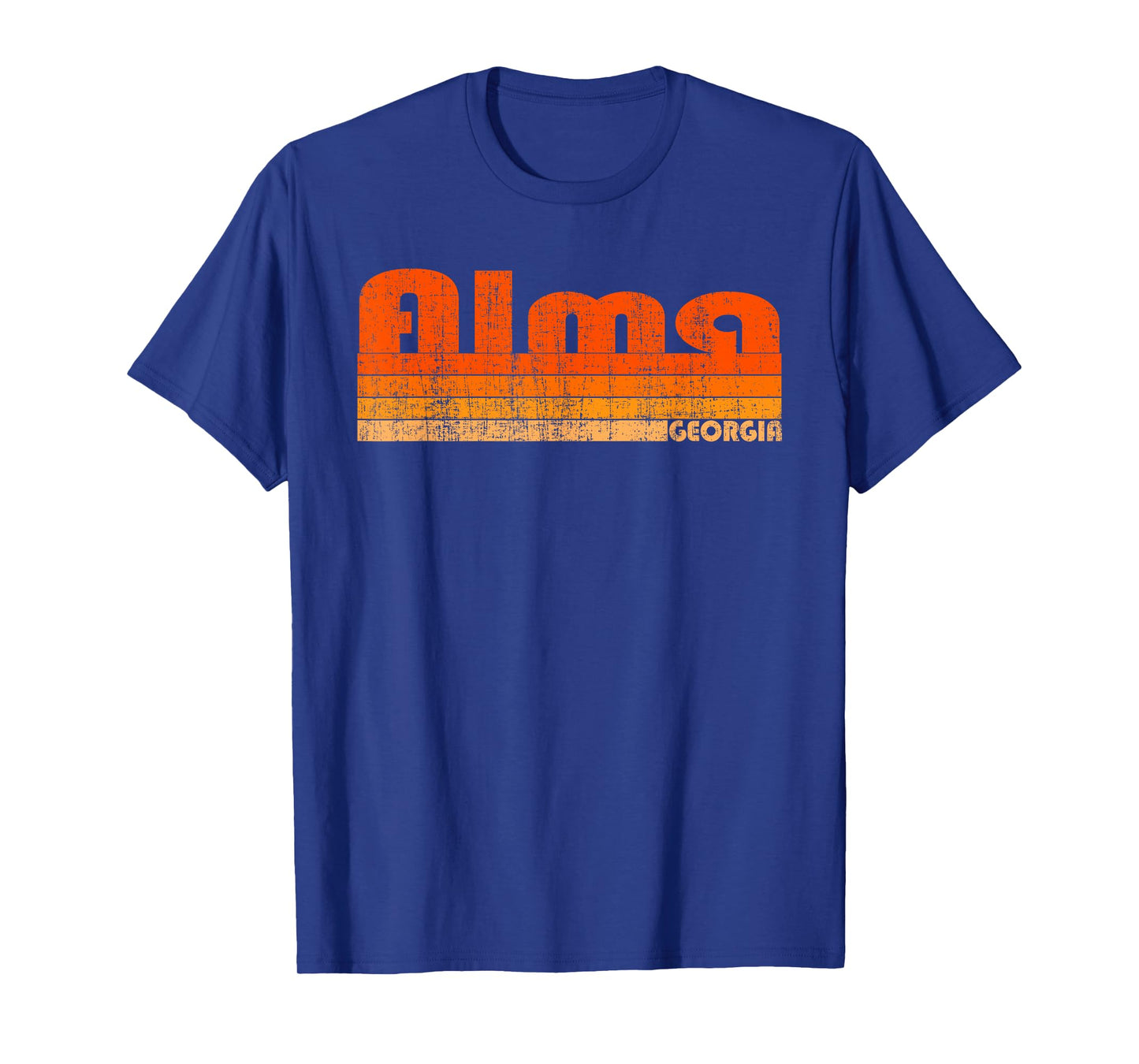 Alma, Georgia Retro 80s Style T-Shirt