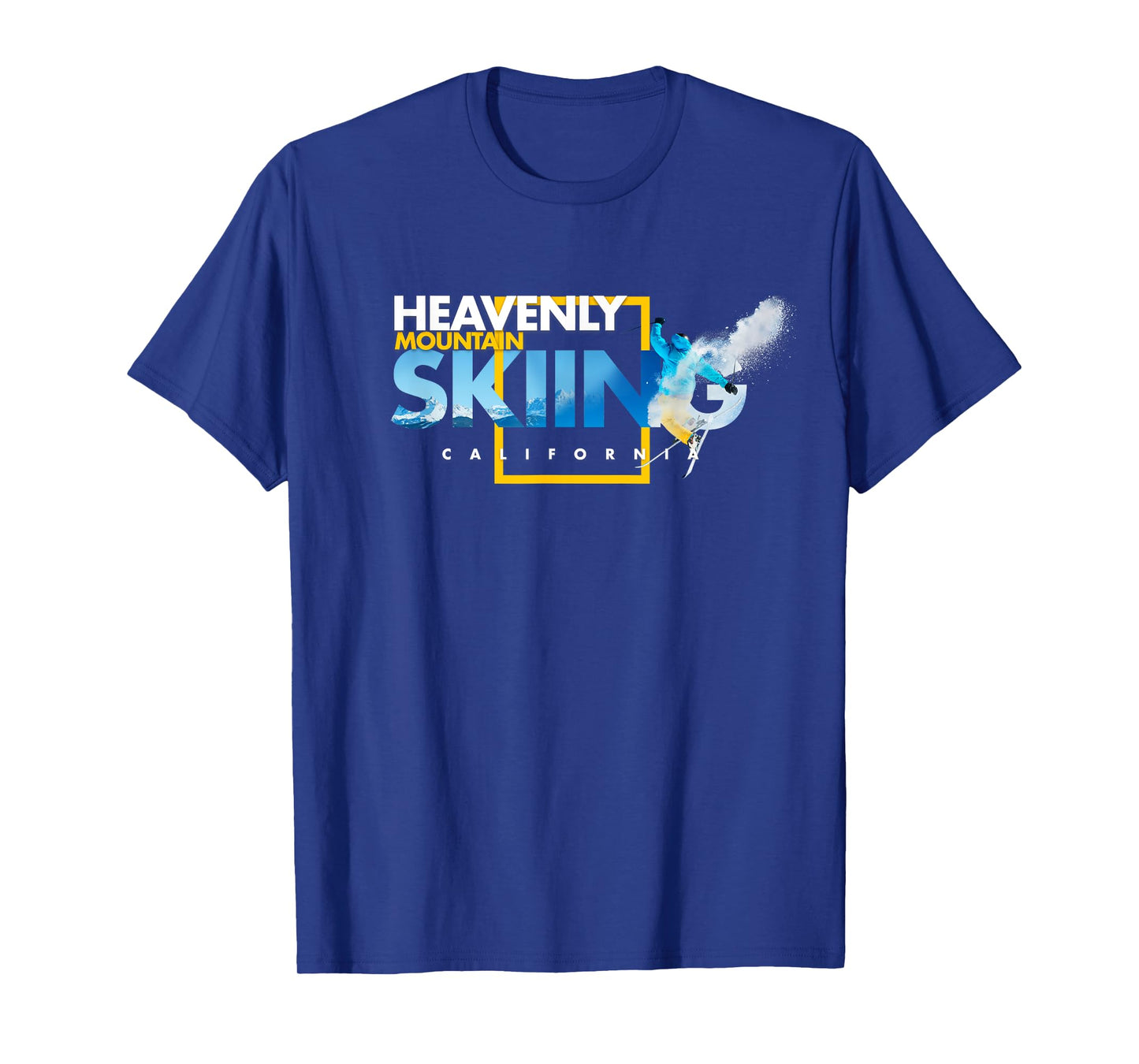 Heavenly Mountain California Ski T-Shirt T-Shirt