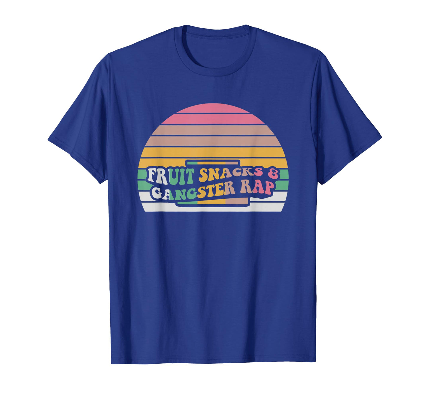 Fruit Snacks & Gangster Rap Rainbow Fun T-Shirt