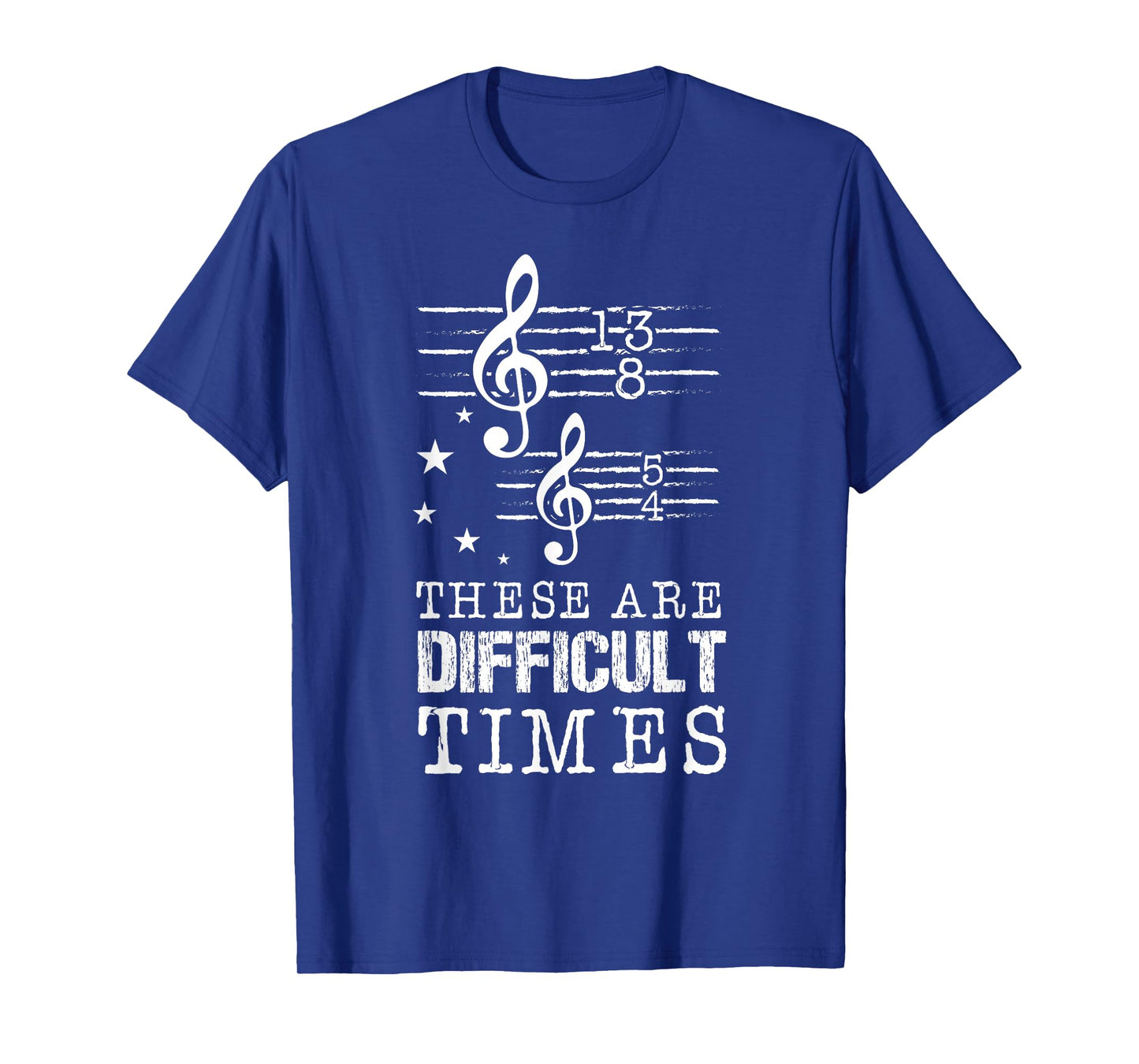 These Are Difficult Times Musical Page Note Opera Orchestra T-Shirt