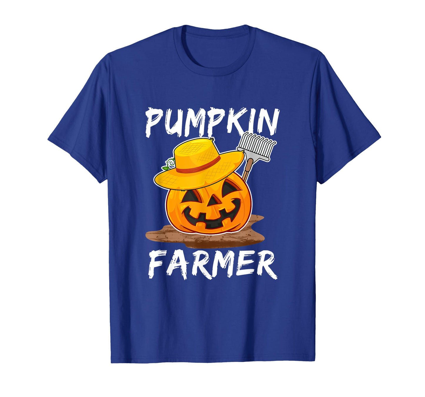Pumpkin Farmer Funny Family Matching Halloween Costume T-Shirt
