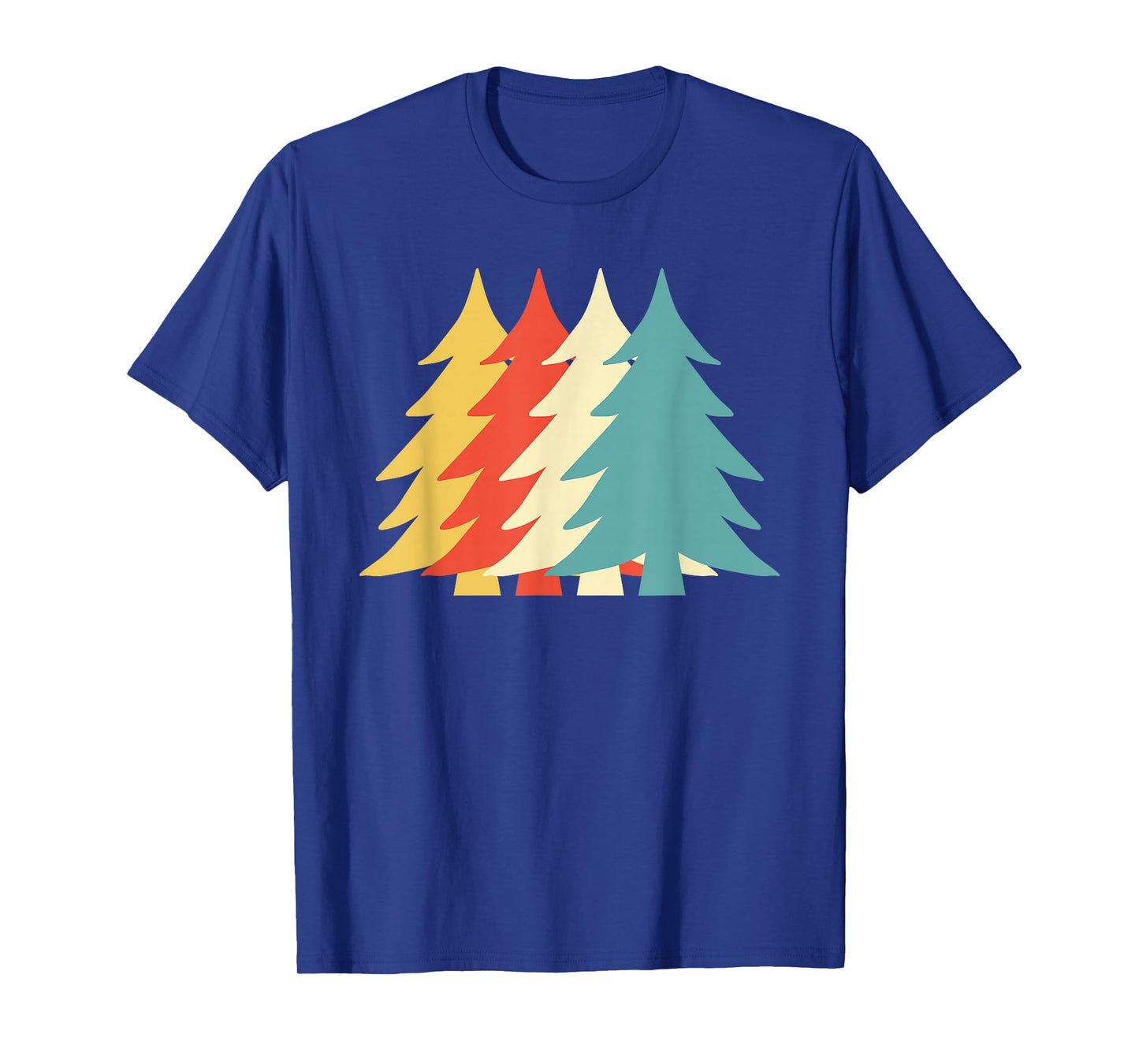 Vintage Christmas Tree Classic Retro Holiday Vibes Pinetree T-Shirt
