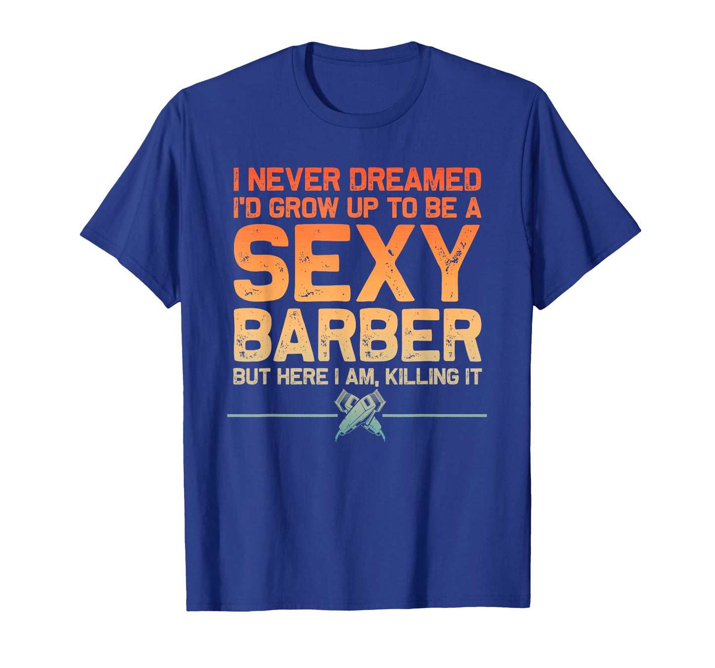Funny Barber Men Dad Barbershop Hairdresser Hairstylist T-Shirt