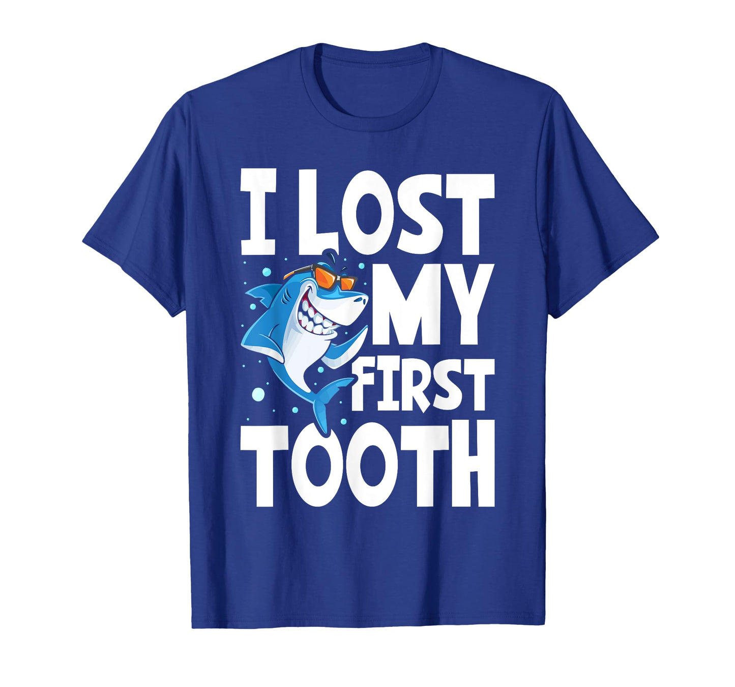 Kids Funny Tooth Fairy - Cute Shark I Lost My First To T-Shirt